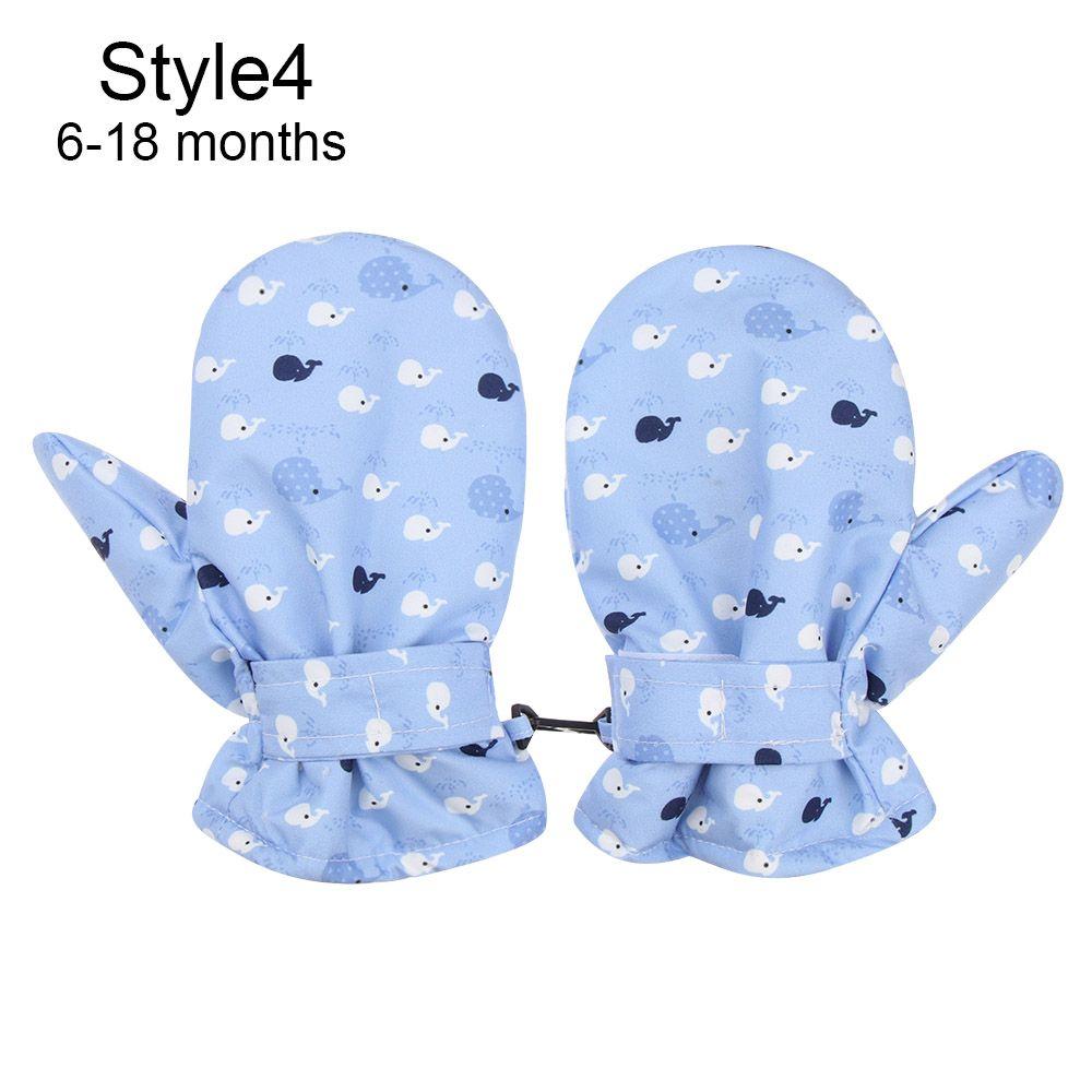 Must Kids Дети Детские лыжные перчатки Ветрозащитные водонепроницаемые варежки с длинными рукавами Сноубордические варежки