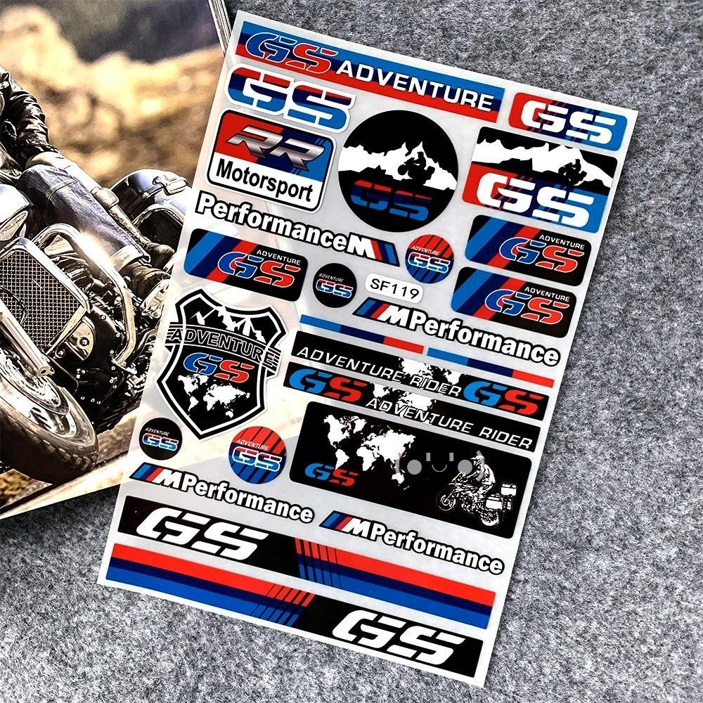 Motorcycle Stickers Waterproof Bold Style DIY Fuel Tank Body Decals For BMW F20 F30 G20 f31 F34 F10 G30 F11 X3 F25 X4 I3 M3 M4 ZS4