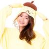 SAZAC Character Fleece Kigurumi Size Fits Sanrio Pompompurin (One All) -