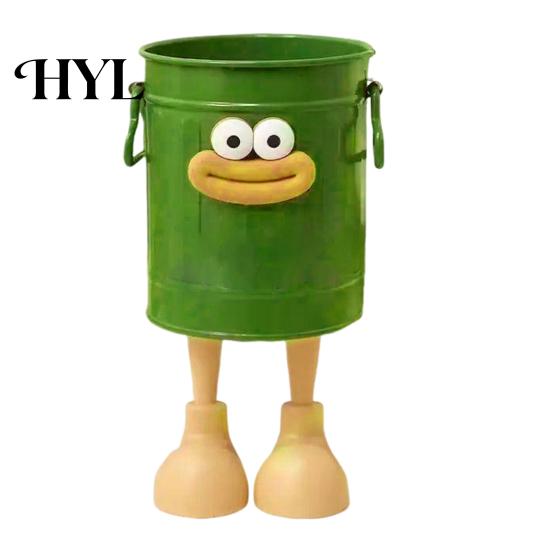Space-saving Pen Container Cartoon Holder Round Vertical Pencil for Office Home Stationery For Desk Study Desktop Accessories Storage Organizer