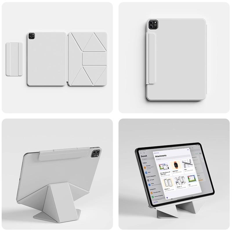 Умный чехол-книжка ZOYU для IPad A16 11-го 2025 IPad Air 11 Funda IPad Pro 13 12.9 4/5/6-го Поколения Mini 8.3 A17 Pro Магнитный Capa