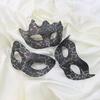 Plastic Jazz Mask Reusable Half Face Mask Retro Halloween Masks  Christmas