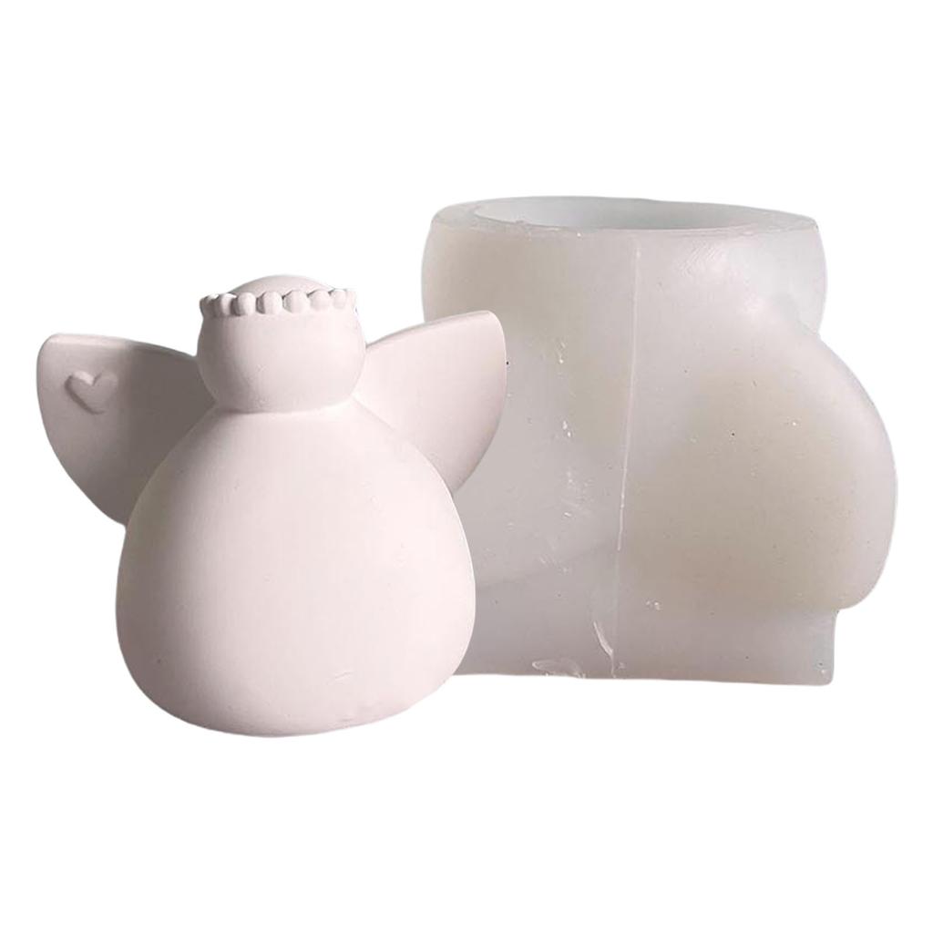 Angel Wing Silicone Candle Molds Food Grade Silicones for Epoxy Resin Making Candle Soap Chocolate Wedding Decoration