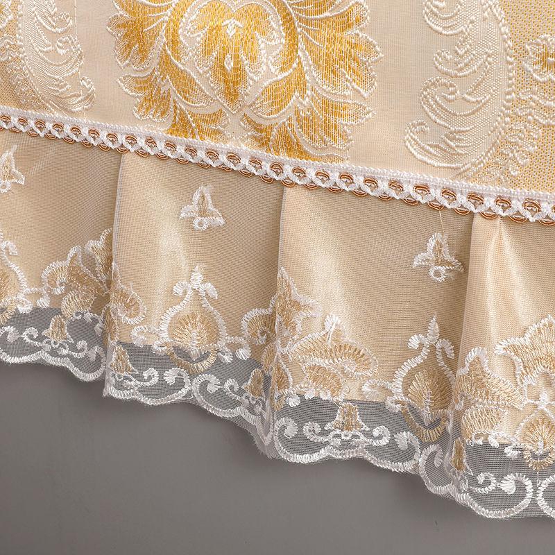 Пылезащитный чехол для холодильника в деревенском стиле с кружевной вышивкой, защита от пыли и пятен, универсальный размер, декоративный чехол для двухдверного холодильника