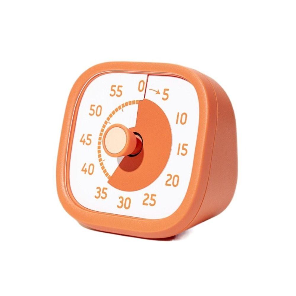 Ultra Silent Countdown Timer Square Kitchen Timer 60 Minutes Visual Timer  Reading Room