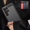 Чехол-накладка для Samsung Galaxy S25 Ultra Samsung S25 Ultra Capas Углеволокно Ударопрочный Бампер Мягкий TPU Fundas Samsung S25 Ultra