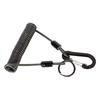 Lockable Climbing Buckle Rope Safety Rope Retention Fishing Rope Fishing Coiled Lanyard  Outdoor
