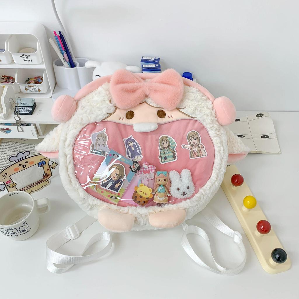 Hatsune Miku Anime Itabag: Cute Plush Doll Backpack for Students