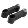 Pair of Motorcycle Mirror Mount Riser M10x1.25 RH LH Rearview Side Mirror Extender Adapter