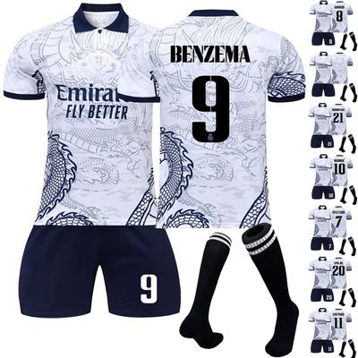 Комплект детского футбольного тренировочного костюма 2223 Real-Madrid Dragon Special Edition
