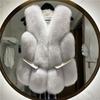 Winter New Light Fur Vest Women's Short Fur Integrated Imitation Fox Fur Vest