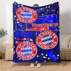 Bayern Munich Customize Text Blanket Multi-purpose Customizable Blanket Soft & Cozy Throw For Sofa Office Home Decor Bedding Ideal for All Seasons