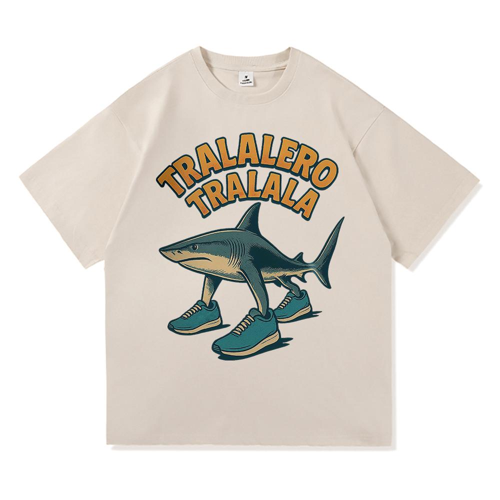 Brr Brr Patapim T Shirt Unisex Funny Italian Brainrot Meme Tshirt Cool Bombardiro Crocodillo Tralalero Tralala Cotton Tees Shirts