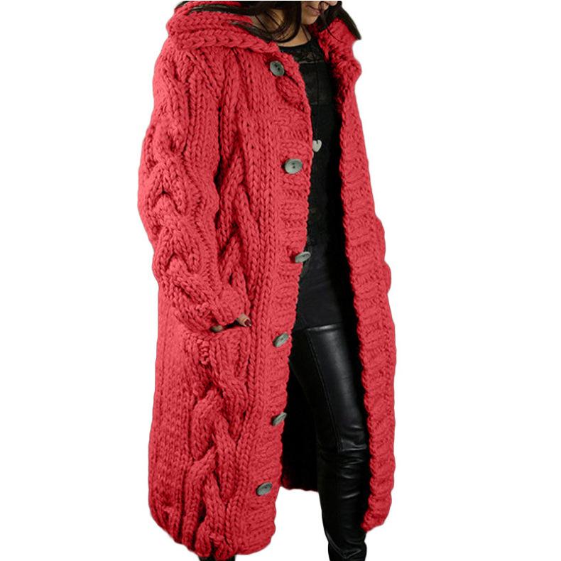 2025 New Cardigan Oversized Loose Sweater Jacket Knitted Women's Clothing