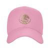 Custom Coat Of Arms Of Mexico Baseball Cap Sports Unisex Women's Adjustable Mexican Flag Seal In Sepia Dad Hat Summer