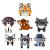 Animal Glasses Display Wooden Display Rack Creative Sunglasses Wooden Stand