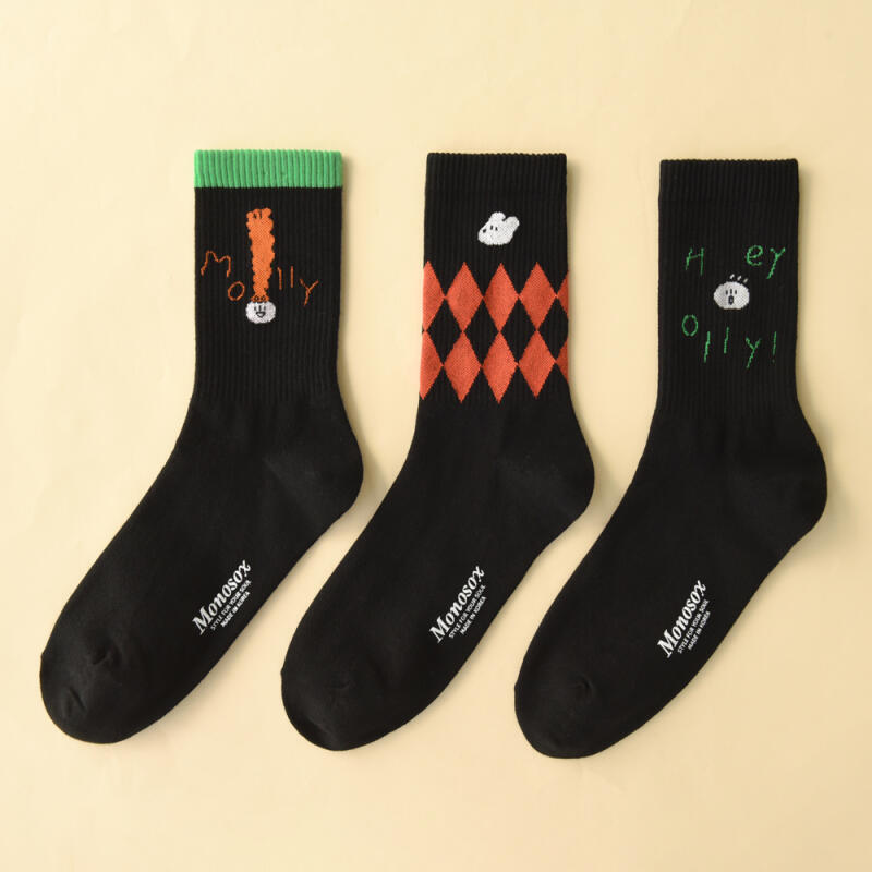 Monosocks Ollimoli Black 3 types