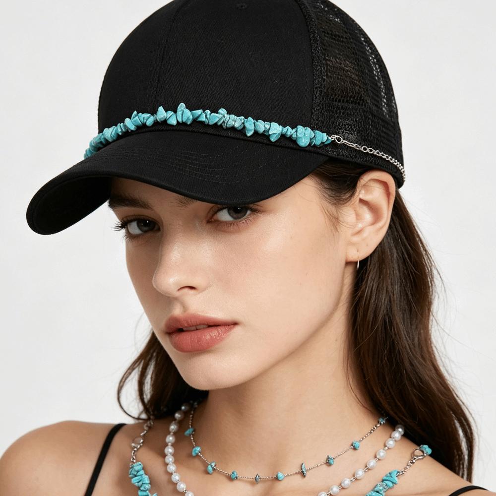 3pcs/Set Detachable Cap Charms Zinc Zinc Alloy Stainless Steel Rolo Chain Hip Hop DIY Hat Chain Themed Events