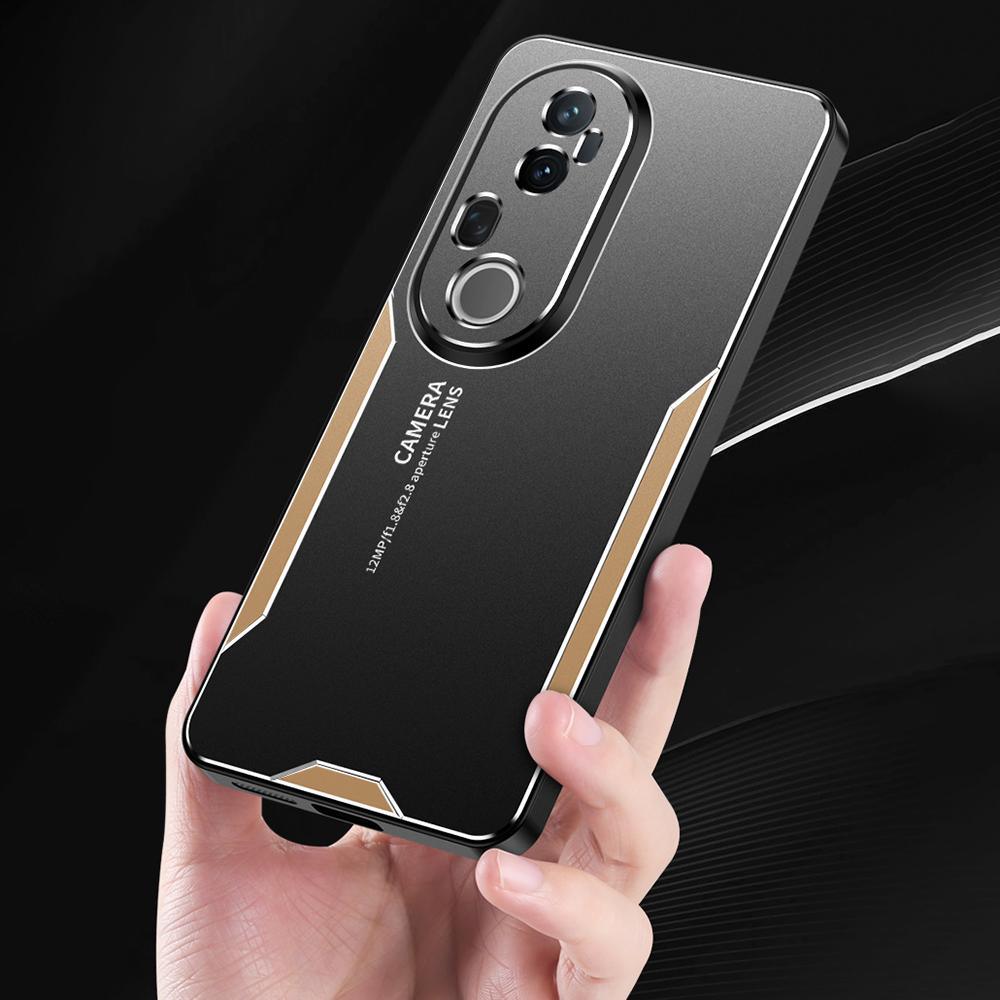 For vivo S20 Pro 5G Phone Case Aluminium Alloy TPU PC Back Cover