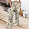 Women's Casual Pants Loose Soft Solid Color  Wide Leg Long Pants High Waist Straight Leg Pants