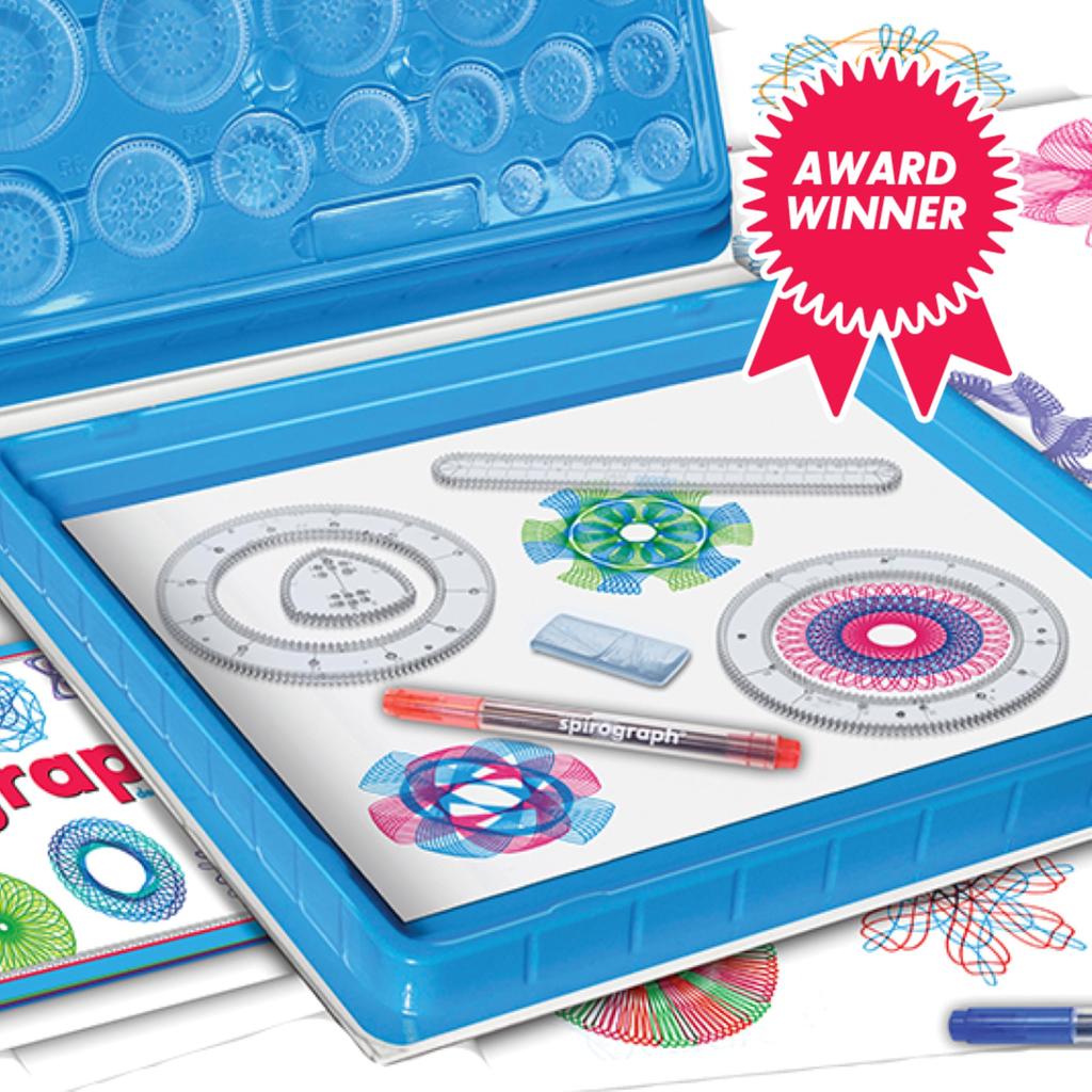 Spirograph Design Deluxe Set Educational Toy for Kids (Used) -