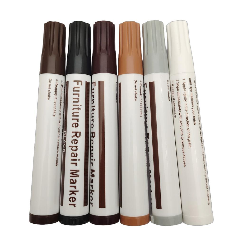 Маркер для ремонта мебели для пятен, царапин на деревянном полу, столе, мебели, маркер для ремонта царапин на дереве