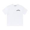 Cross-border new graffiti letter printing European and American street trendy brands loose and versatile casual men's and women's short-sleeved round