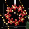 Creative Tree Christmas Snowflake Star Shaped Pendant Holiday Decoration Props