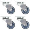 VidaXL Double Swivel Castors 4 Pcs 50 Mm
