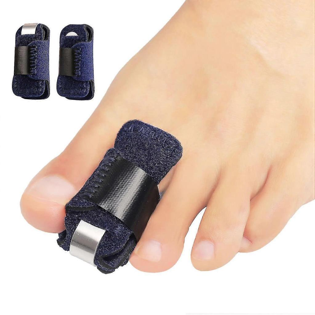 Toe Splint, Toe Corrector Brace, Toe Straightener For Hammer Toe, Crooked Toe, Mallet Toe, Bent Toe, Claw Toe, Toe Wrap To Align And Support Broken To