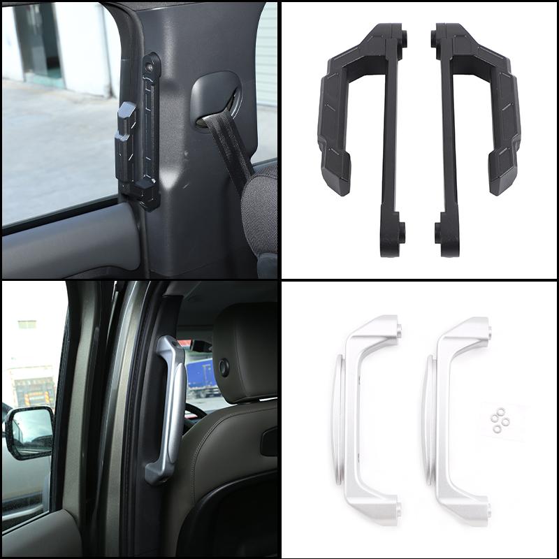 For Land Rover Defender 110 2020-2026 Aluminum Alloy Car Rear Seat Handle Replacement Parts Door Handle Decorative Accessories YJ2