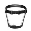 Transparent Moto Cycling Windproof Mask Dustproof Full Face Shield Elastic Running Face Shield Kitchen Breathable Athletic Mask