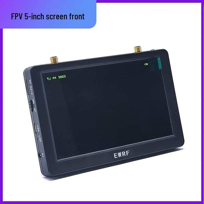 FPV Racing Drone with 5.8G 5-inch DVR Monitor