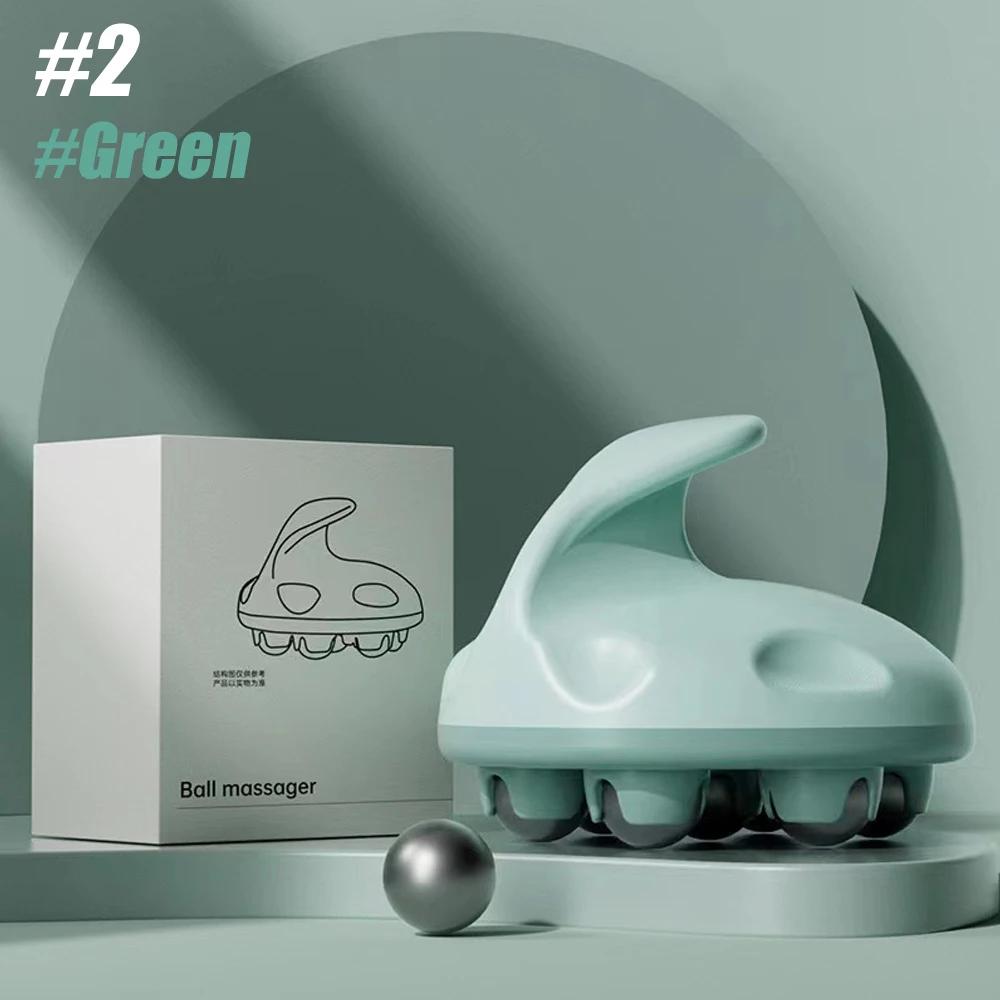 Ручной массажер, лимфодренаж, массажер с грибами, инструменты для массажа мышц спины, шеи, ног, плеч, ног, облегчение боли