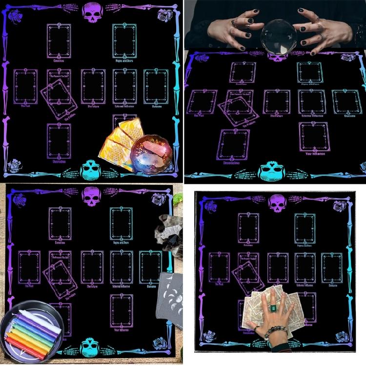 Скатерть для гадания Астрология Скатерть для Таро Гадания Скатерть для алтаря Аксессуары для настольной игры для гаданий