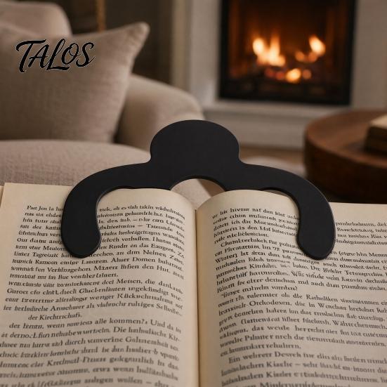 Креативная закладка для книжных страниц, 3D-печать, дизайн для чтения без рук, Черно-белая клипса, Надежный и забавный аксессуар, для студентов, офисного использования