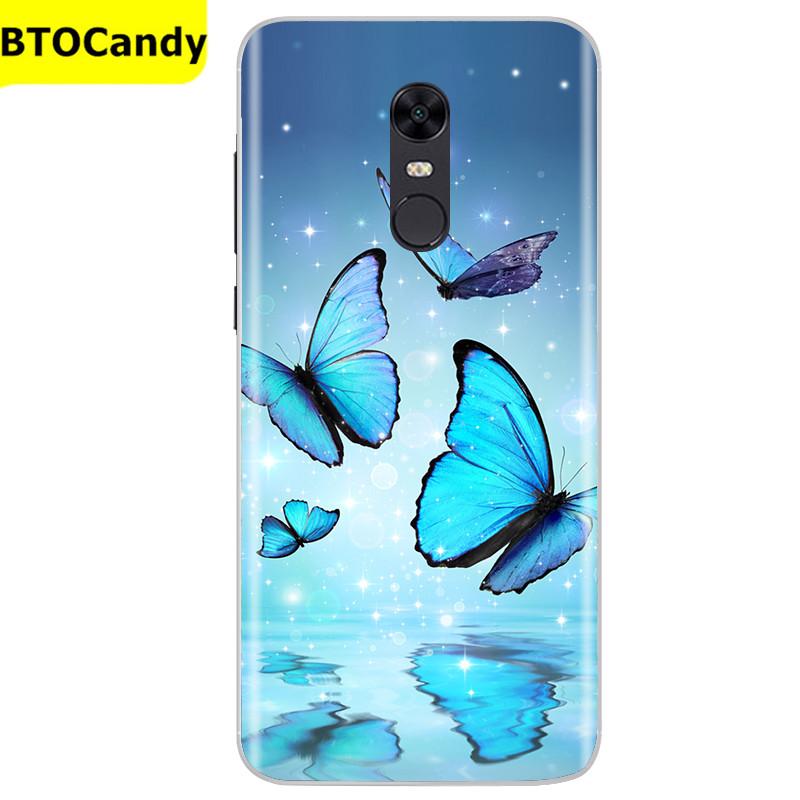 Силиконовый чехол для Xiaomi Redmi 5 Plus, чехол 5 Plus, мягкие окрашенные сумки, задняя крышка из ТПУ, чехол для телефона для Xiaomi Redmi 5 Plus Redmi5, чехол