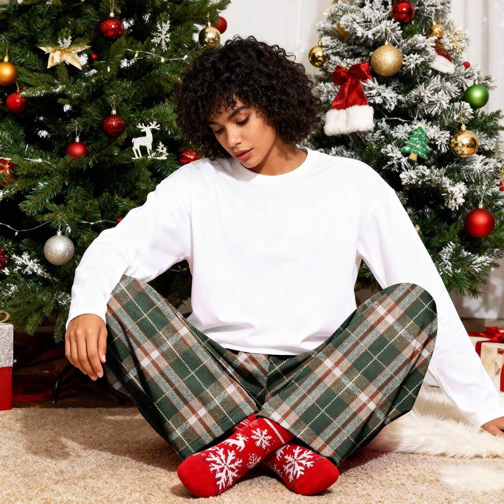 Women  Winter Soild Color Pants Full Length Long Trousers Sports Pants