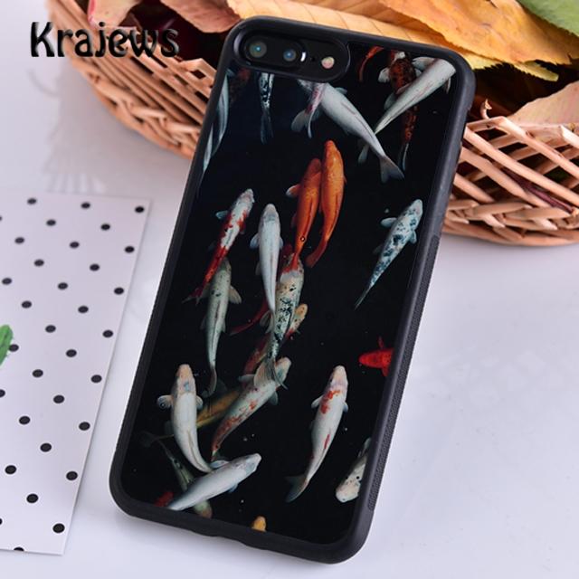 РЫБА КОИ ДЛЯ iPhone 17 Air 16 Чехол для телефона 15 14 plus 12 13 pro max coque Оболочка Fundas