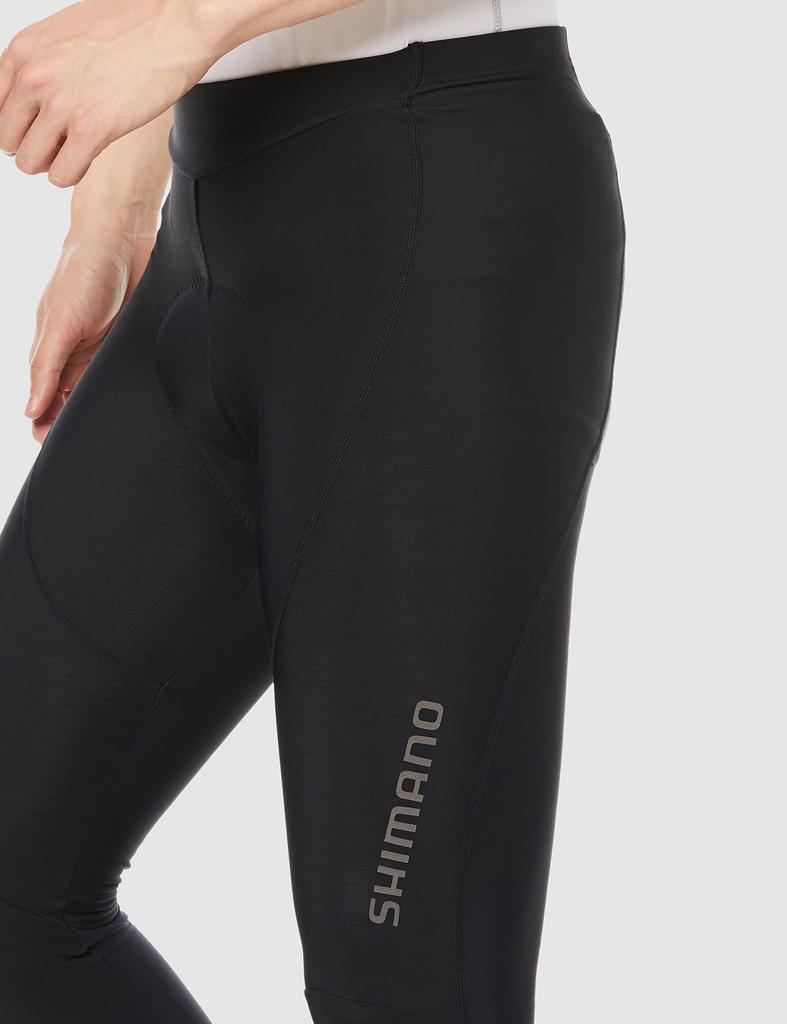 Модель 2021 года Велотайтсы SHIMANO Vertex Tights S Рекомендуемый Черный (Европейский размер) Рост 167-173см