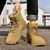 High-Top Outdoor Military Boots Desert Boots Hiking Boots Hiking Boots Breathable Combat Training Boots