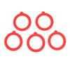 5Pcs Silicone Jar Gaskets Food Storege Jars Replacement Airtight Leak-Proof