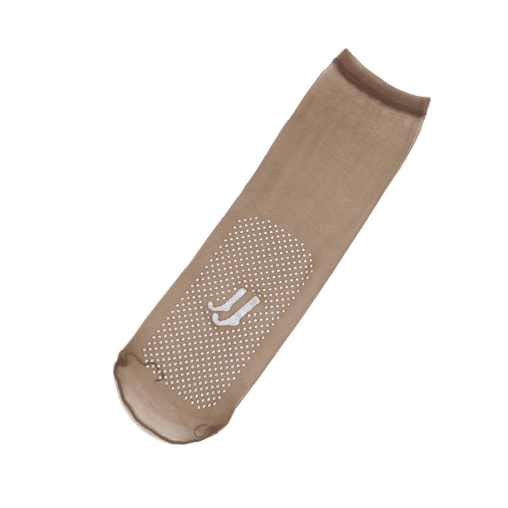 10 Pairs Ultra-thin Breathable Socks Women Non-slip Transparent Elastic Socks Ladies Summer Core Wire Short Ankle Socks