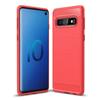 Case - Samsung - Galaxy S10 - Lightweight - Shockproof - TPU Silicone - Red