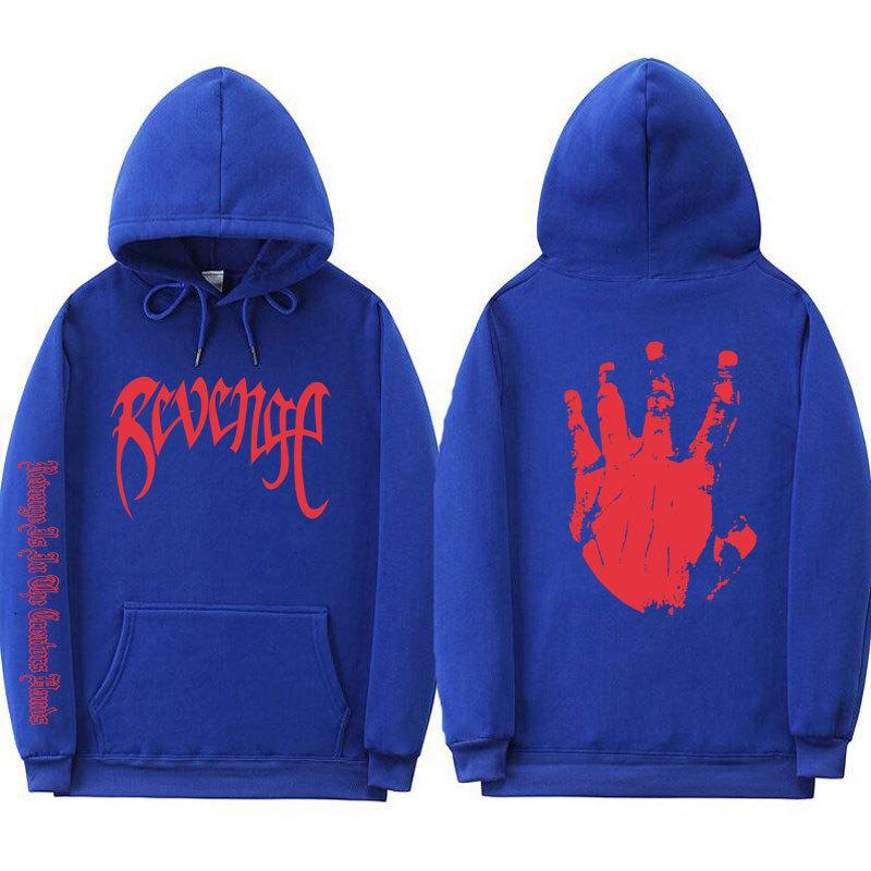 Унисекс Худи Толстовка Streetwear Revenge с резьбовой манжетой