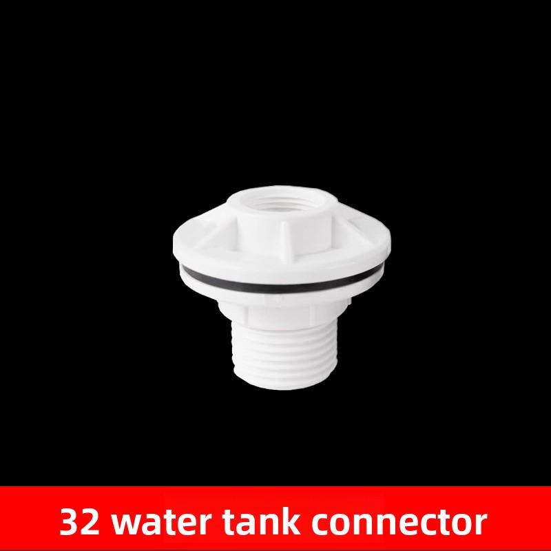 PVC Water Tank Connector Tower Interface Bucket Fish Internal External Thread Plastic Connection Accessories 1/2