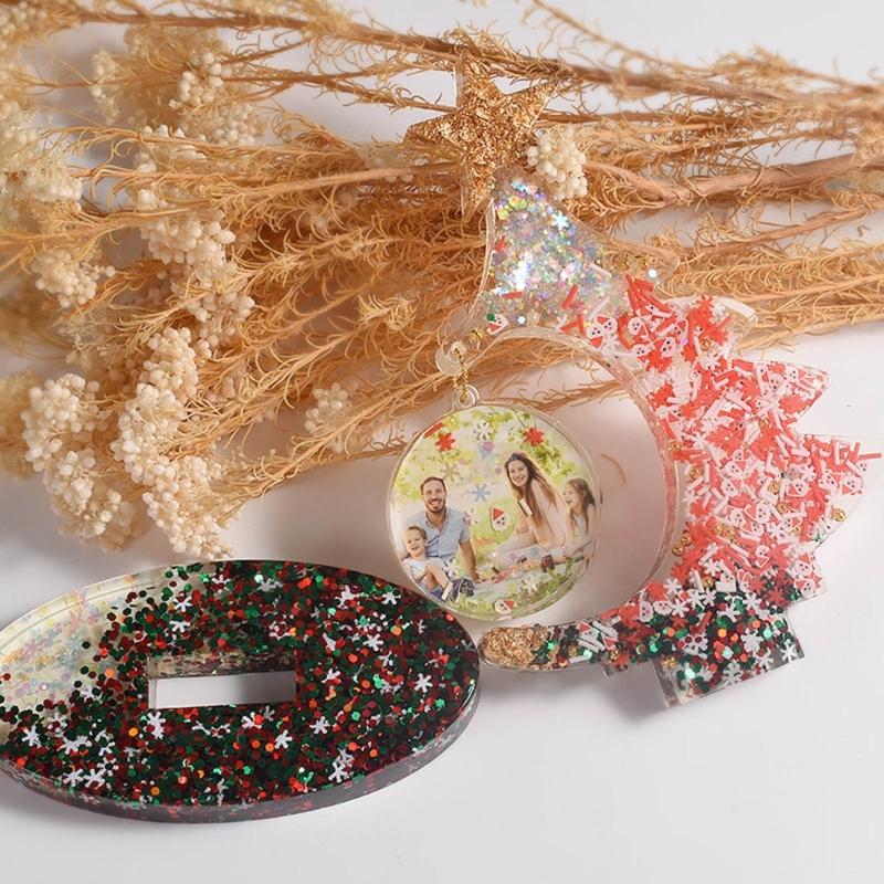 Christmas Tree Silicone Mold Epoxy Resin Mold Table Ornament Making Tool for Making Craft Decorations Easy To Clean