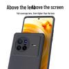 Горячий Огонь Кожаный чехол для телефона Vivo X80 с тактильным ощущением