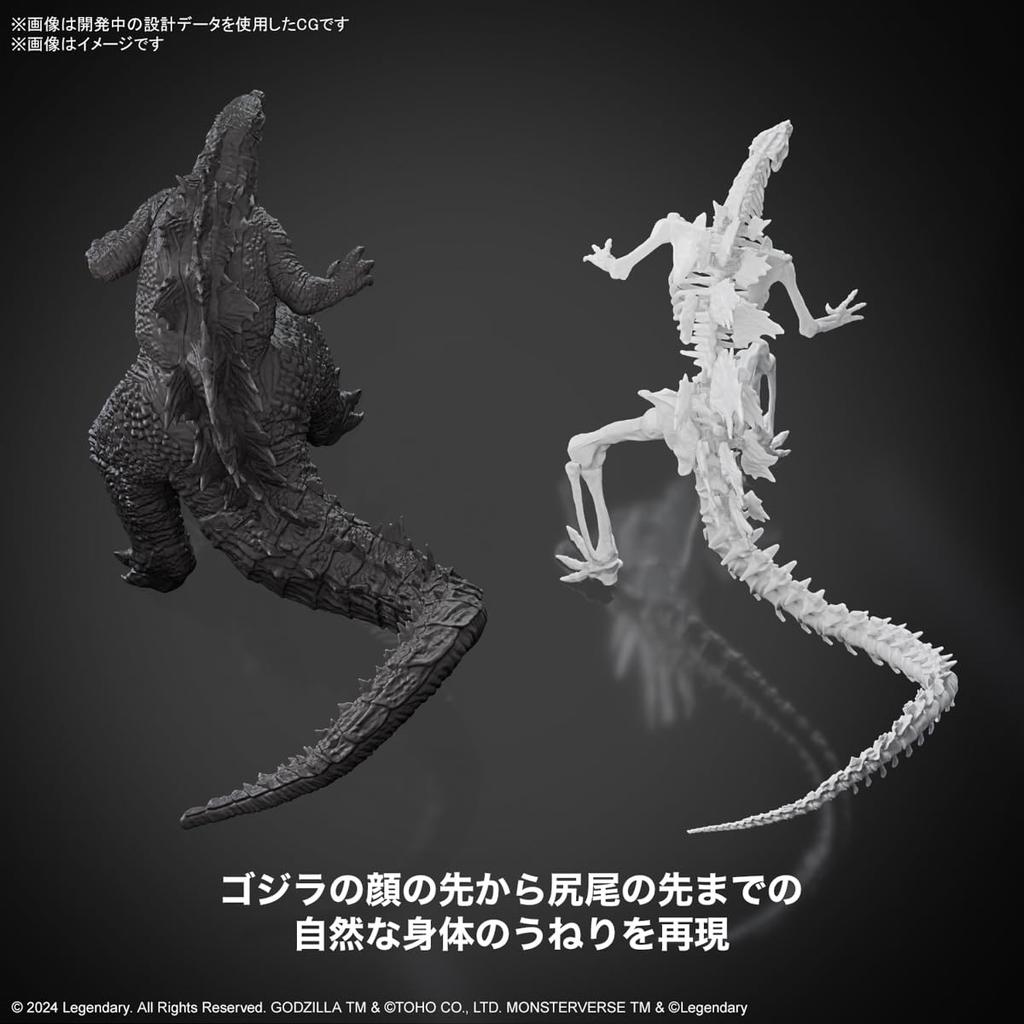 Пластиковая модель BANDAI SPIRITS Godzilla из x The New (2024) «Godzilla Kong Empire» Цветовая кодировка