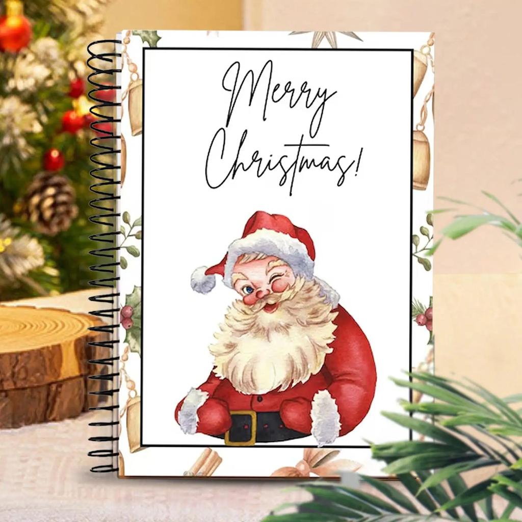Spiral-Bound Christmas Gift Card Book Festival Christmas Gifts for Teenagers Greeting Card Organizer Greeting Cards Holder